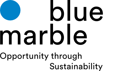 Blue Marble Logo En